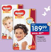 Huggies Gold Unisex Jumbo Pack-Per Pack