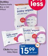 Clicks Pay Less Baby Wipes-Per Pack