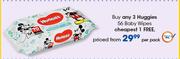 Huggies Baby Wipes-56's Per Pack