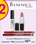 Rimmel Lip Products-Each