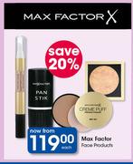 Max Factor Face Products-Each