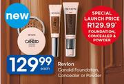 Revlon Candid Foundation, Concealer Of Powder-Each
