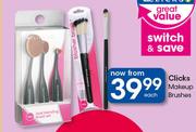 Clicks Makeup Brushes-Each
