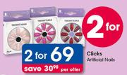 Clicks Artificial Nails-For 2