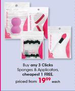 Clicks Sponges & Applicators-Each