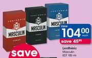 Lentheric Masculin EDT-100ml Each