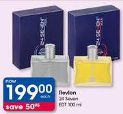Revlon 24 Seven EDT-100ml Each