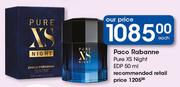 Paco Rabanne Pure XS Night EDP-50ml Each