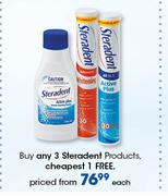 Steradent Products-Each