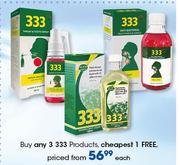 333 Products-Each