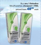 Betadine Mouthwashes-Each