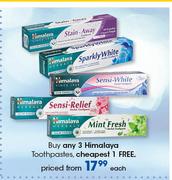 Himalaya Toothpastes-Each
