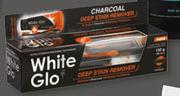 White Glo Charcoal Deep Stain Remover Toothbrush Kit