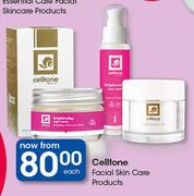 Celltone Facial Skincare Products-Each
