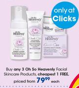 Oh So Heavenly Facial Skin Care Products-Each
