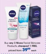 Nivea Facial Skin Care Products-Each