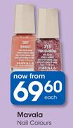 Mavala Nail Colours-Each