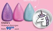 Claire's Makeup Sponges-Each