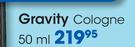 Gravity Cologne-50ml