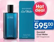 Davidoff Cool Water EDT Fragrances-Each