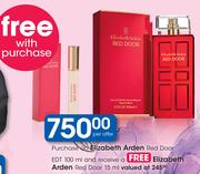 Elizabeth Arden Red Door EDT 100ml With Free Elizabeth Arden Red Door 15ml-Per Offer