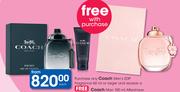 Coach Men's EDP Fragrance 60ml With Free Coach Man 100ml Aftershave