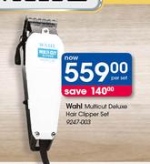 Wahl Multicut Deluxe Hair Clipper Set-Per Set