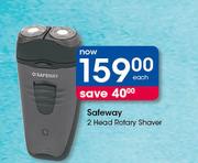 Safeway 2 Head Rotary Shaver-Each