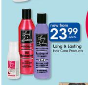 Long & Lasting Hair Care Products-Each