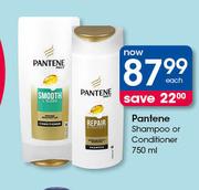 Pantene Shampoo Or Conditioner 750ml-Each