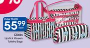 Clicks Lipsticks Queen Toiletry Bags-Each