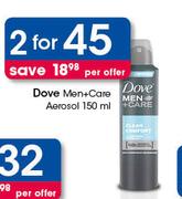 Dove Men+ Care Aerosol-2 x 150ml