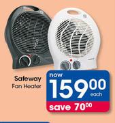 Safeway Fan Heater-Each
