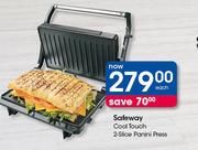 Safeway Cool Touch 2 Slice Panini Press-Each