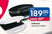 Safeway Sandwich Maker-Each