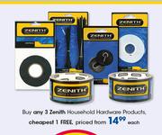 Zenith Household Hardware Products-Each