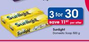 Sunlight Domestic Soap-3 x 500g Per Offer