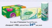 Twinsaver Facial Tissues-Per Pack