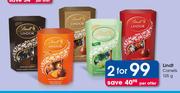 Lindt Cornets-2x125g Per Offer