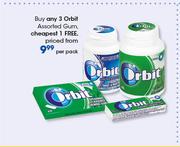 Orbit Assorted Gum-Per Pack