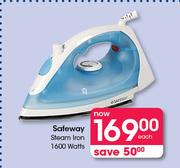 Safeway Stream Iron 1600 Watts-Each