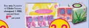 Clicks Tissues-Per Pack