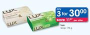 Lux Soap-3x175g Per Offer