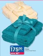Clicks 6 Piece Towel Packs-Per Pack