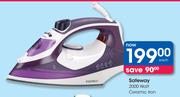 Safeway 2000W Ceramic Iron-Each