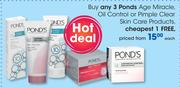 Ponds Age Miracle, Oil Control Or Pimple Clear Skin Care Products-Each