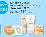 Clicks Skin Care Collection Products-Each