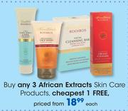African Extracts Skin Care Products-Each