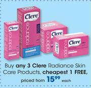 Clere Radiance Skin Care Products-Each