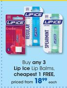 Lip Ice Lip Balms-Each